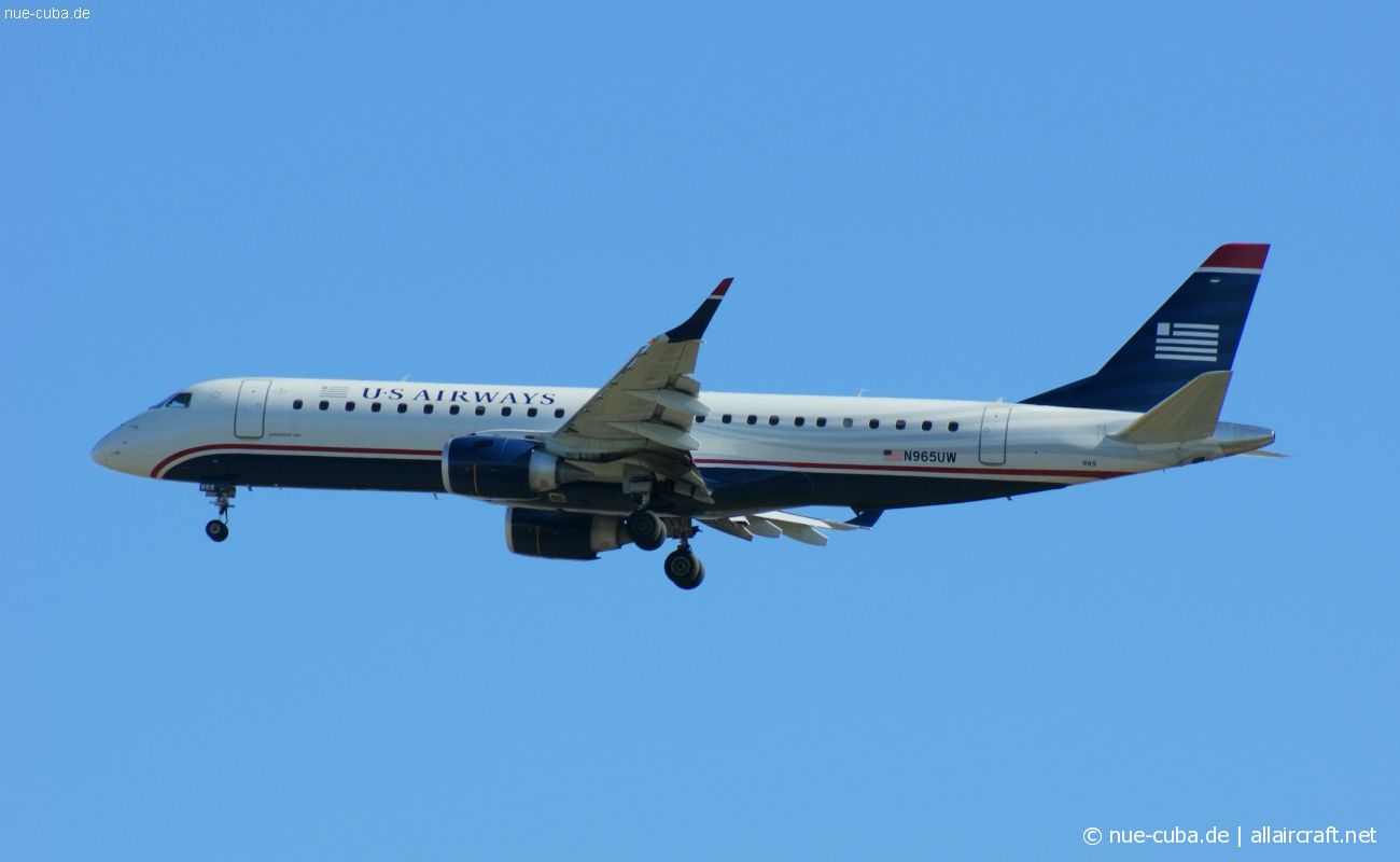 N965UW (19000198) 2008 Embraer 190-100IGW