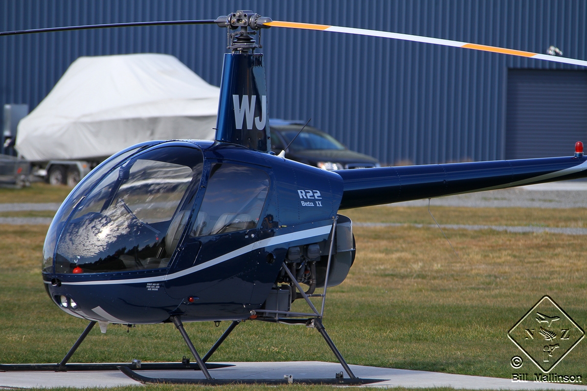 ZK-HWJ · Robinson R22 Mariner · (CHC / NZCH)
