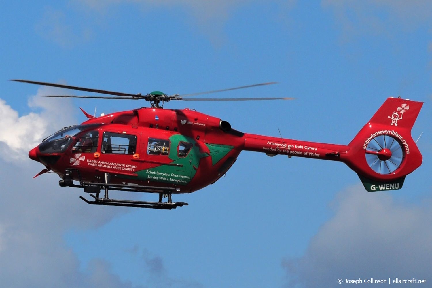 G-WENU (20112) 2016 Airbus Helicopters H145