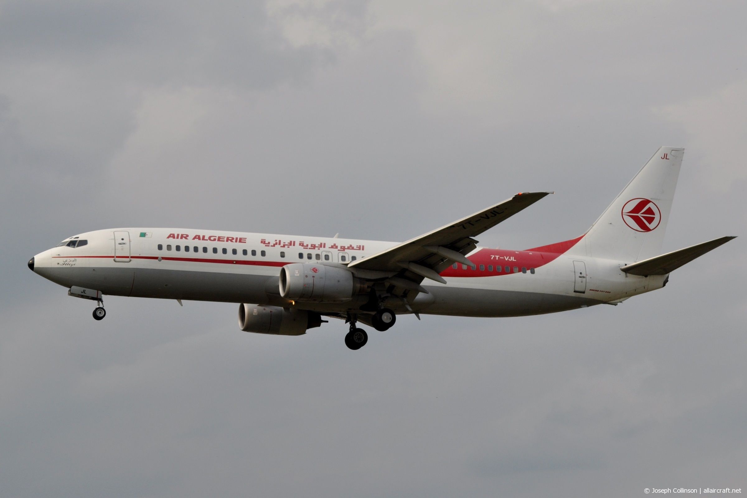 7T-VJL (cn 30204) Boeing 737-8D6