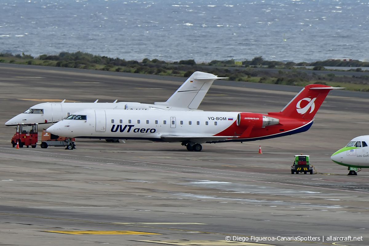 VQ-BOM · Bombardier CRJ-200ER · (LPA / GCLP)