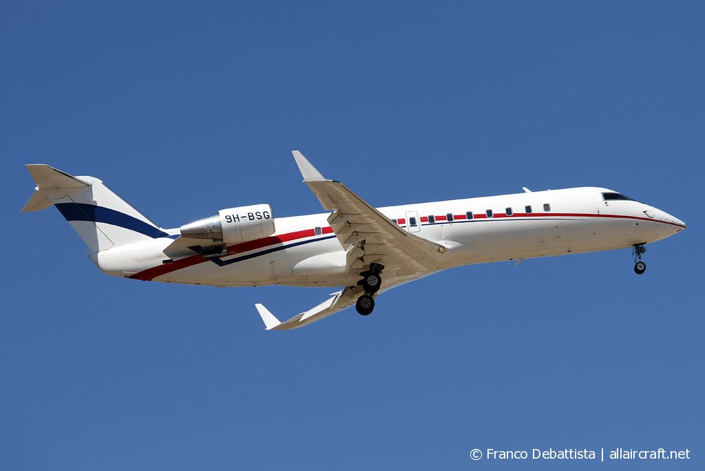 9H-BSG (8071) 2007 Bombardier CL-600-2B19 Challenger 850