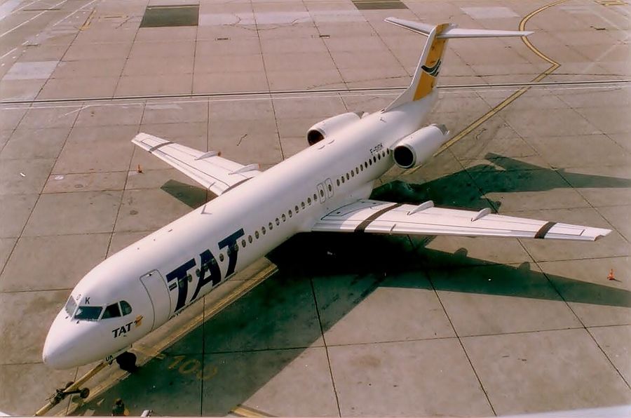 F-GIOK (11455) 1993 Fokker 100