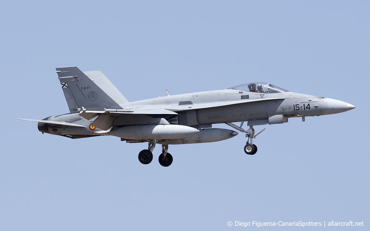 C.15-27 / 15-14 McDonnell Douglas EF-18A+