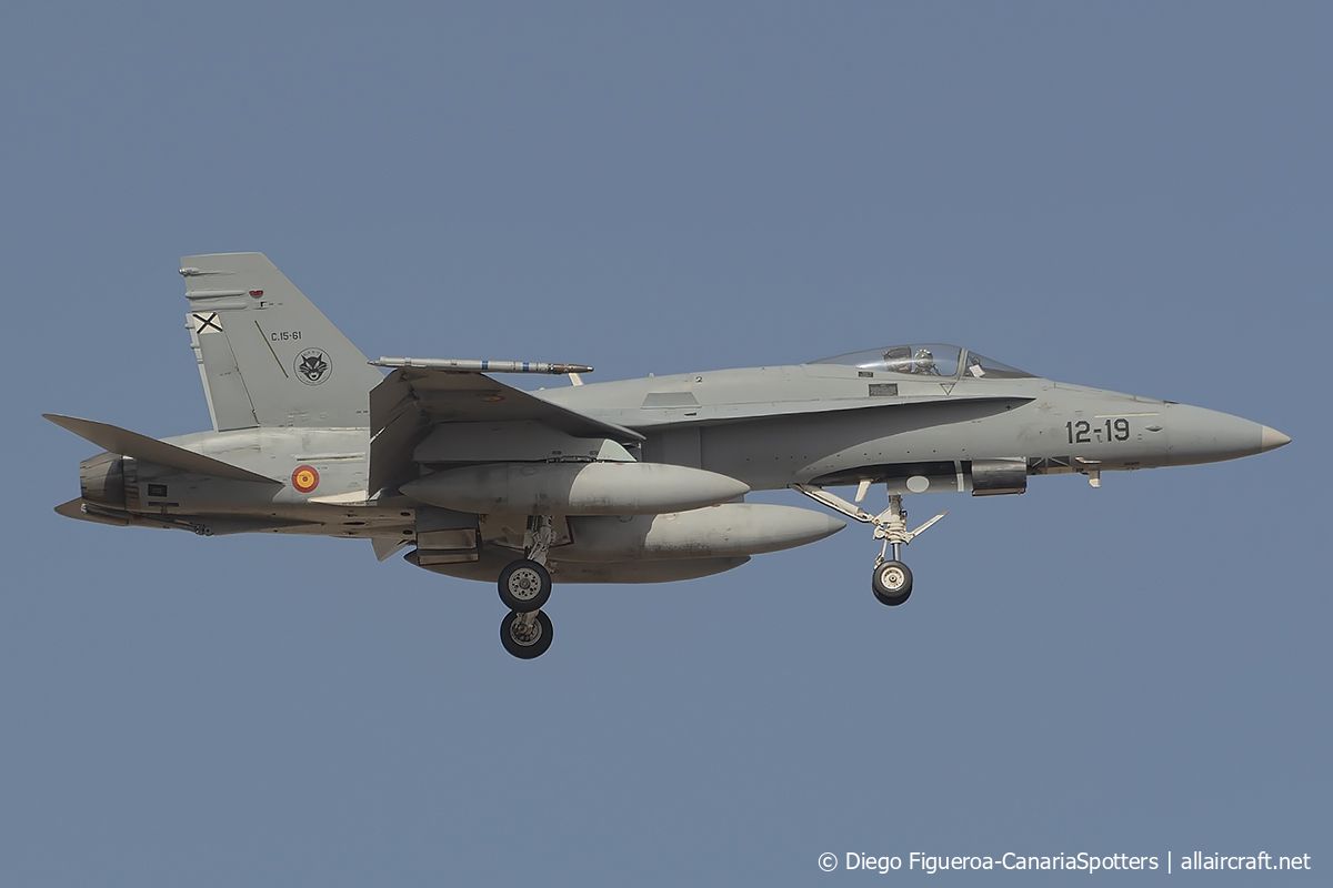 C.15-61 / 12-19 McDonnell Douglas EF-18M Hornet