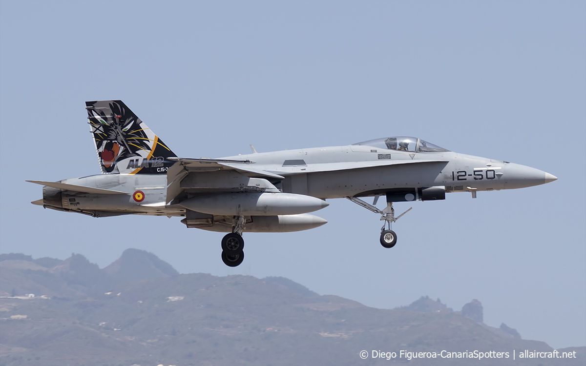 C.15-34 / 12-50 McDonnell Douglas EF-18A Hornet