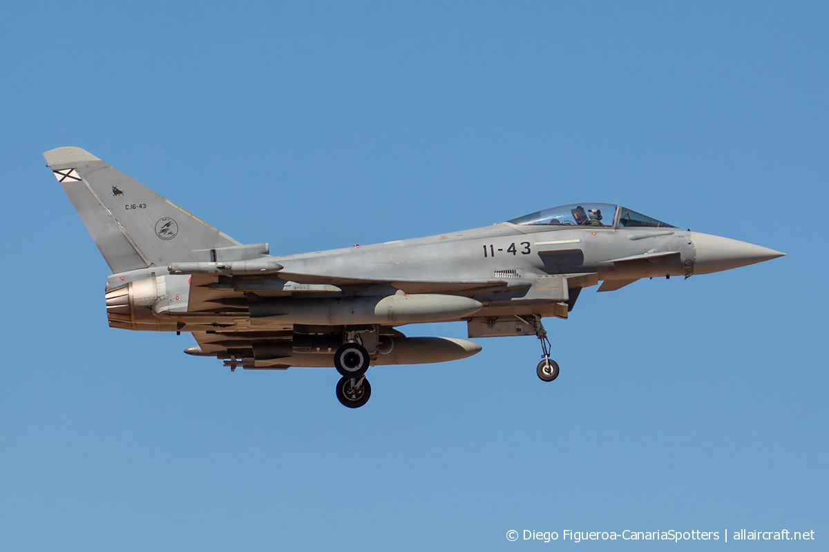 C.16-43 (SS024) Eurofighter EF-2000 Typhoon S