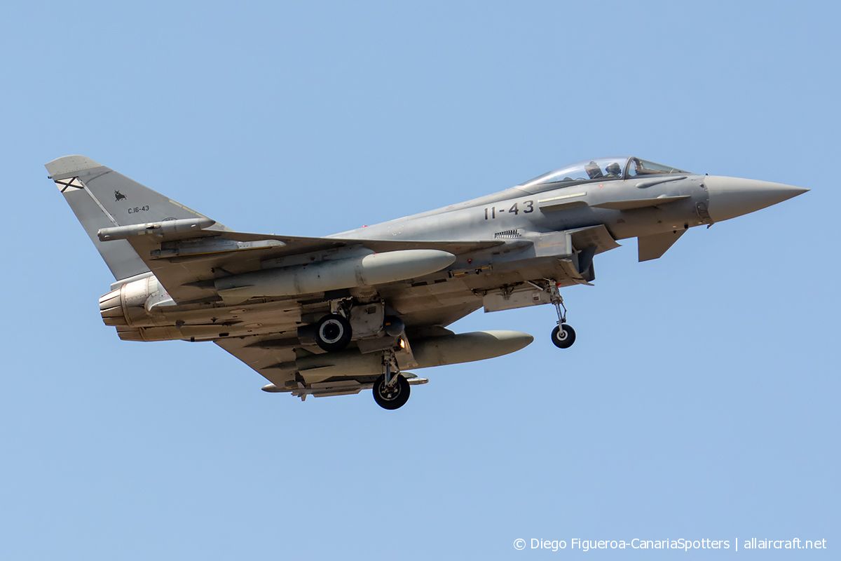 C.16-43 (SS024) Eurofighter EF-2000 Typhoon S