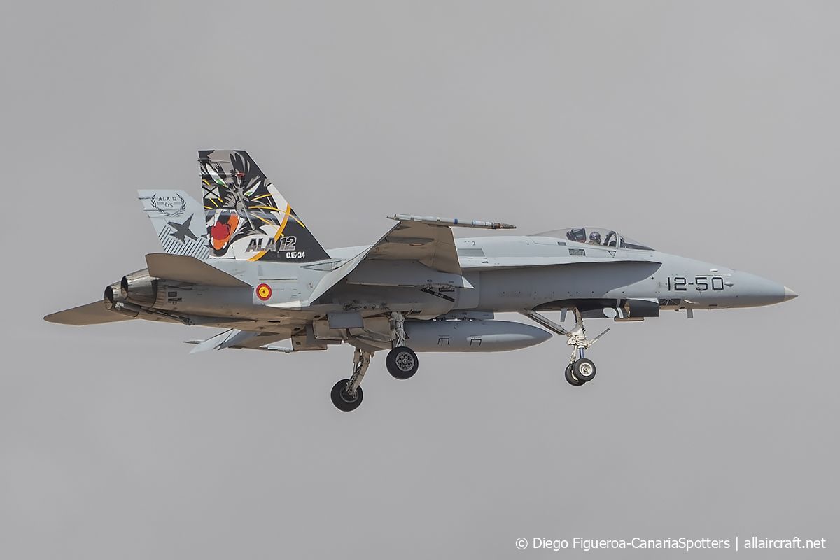 C.15-34 / 12-50 McDonnell Douglas EF-18A Hornet