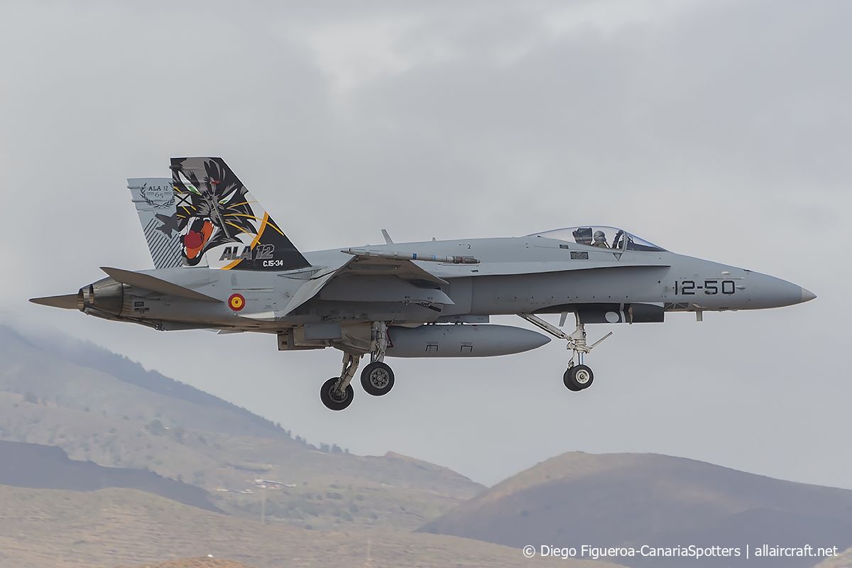 C.15-34 / 12-50 McDonnell Douglas EF-18A Hornet