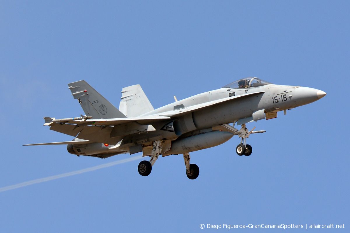 C.15-31 / 15-18 McDonnell Douglas EF-18A+ Hornet