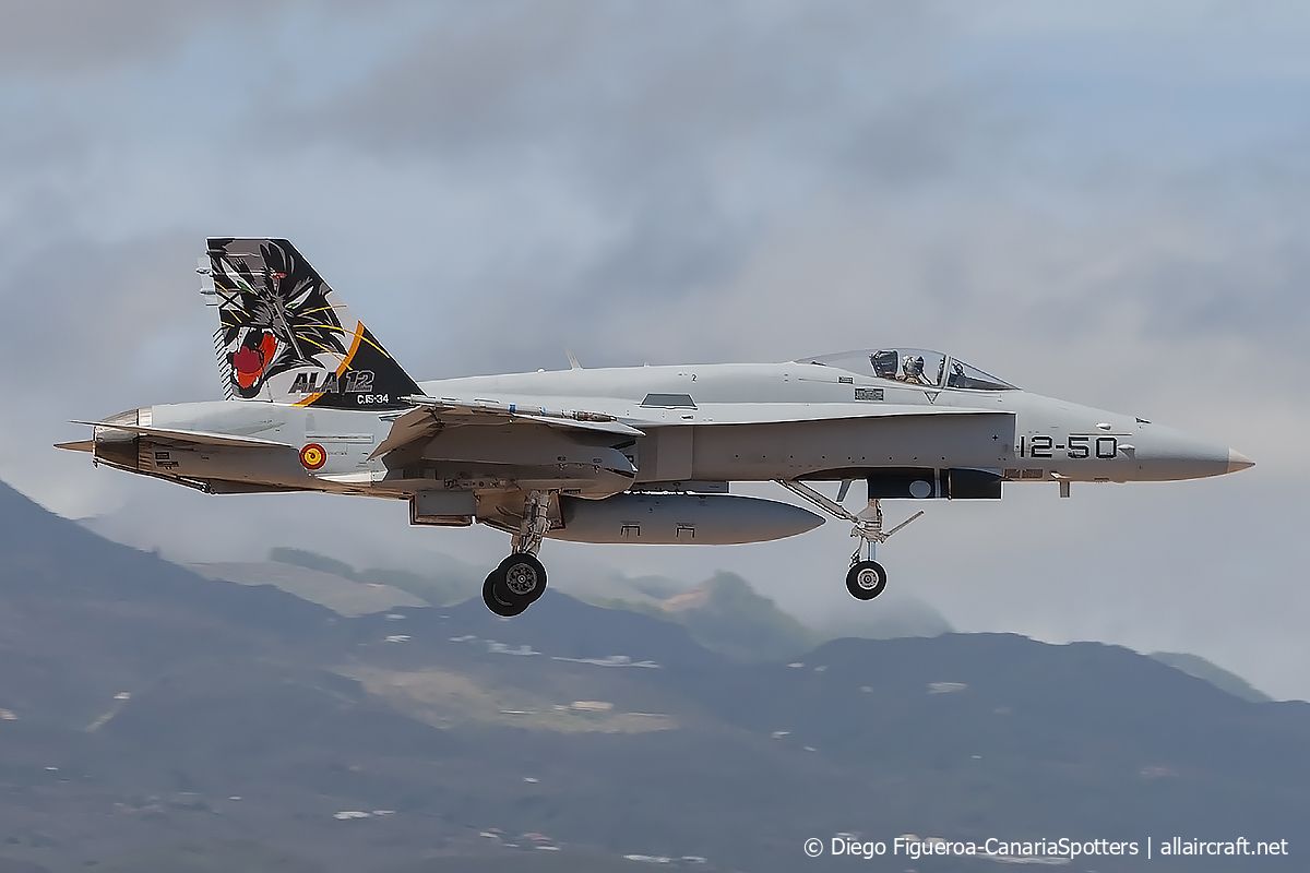 C.15-34 / 12-50 McDonnell Douglas EF-18A