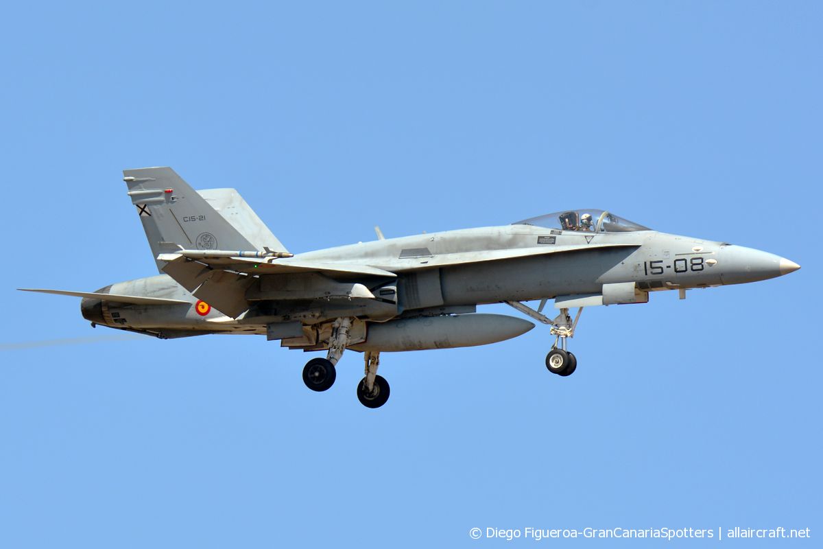 C.15-21 / 15-08 McDonnell Douglas EF-18A Hornet