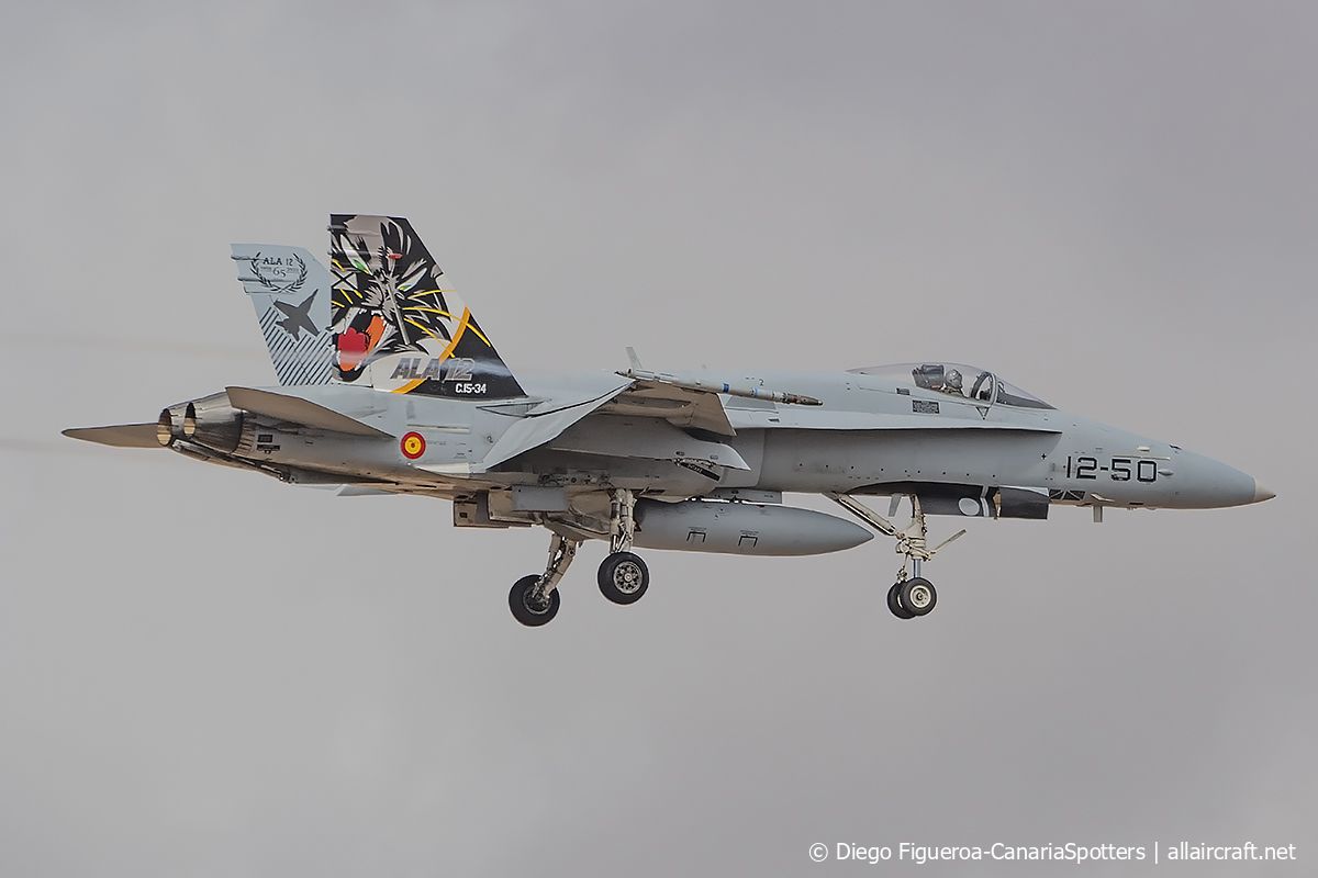 C.15-34 / 12-50 McDonnell Douglas EF-18A