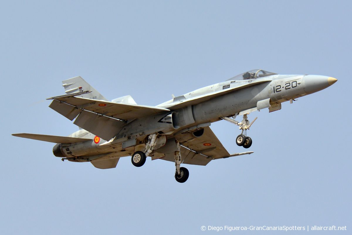 C.15-62 · McDonnell Douglas EF-18A Hornet · (LPA / GCLP)