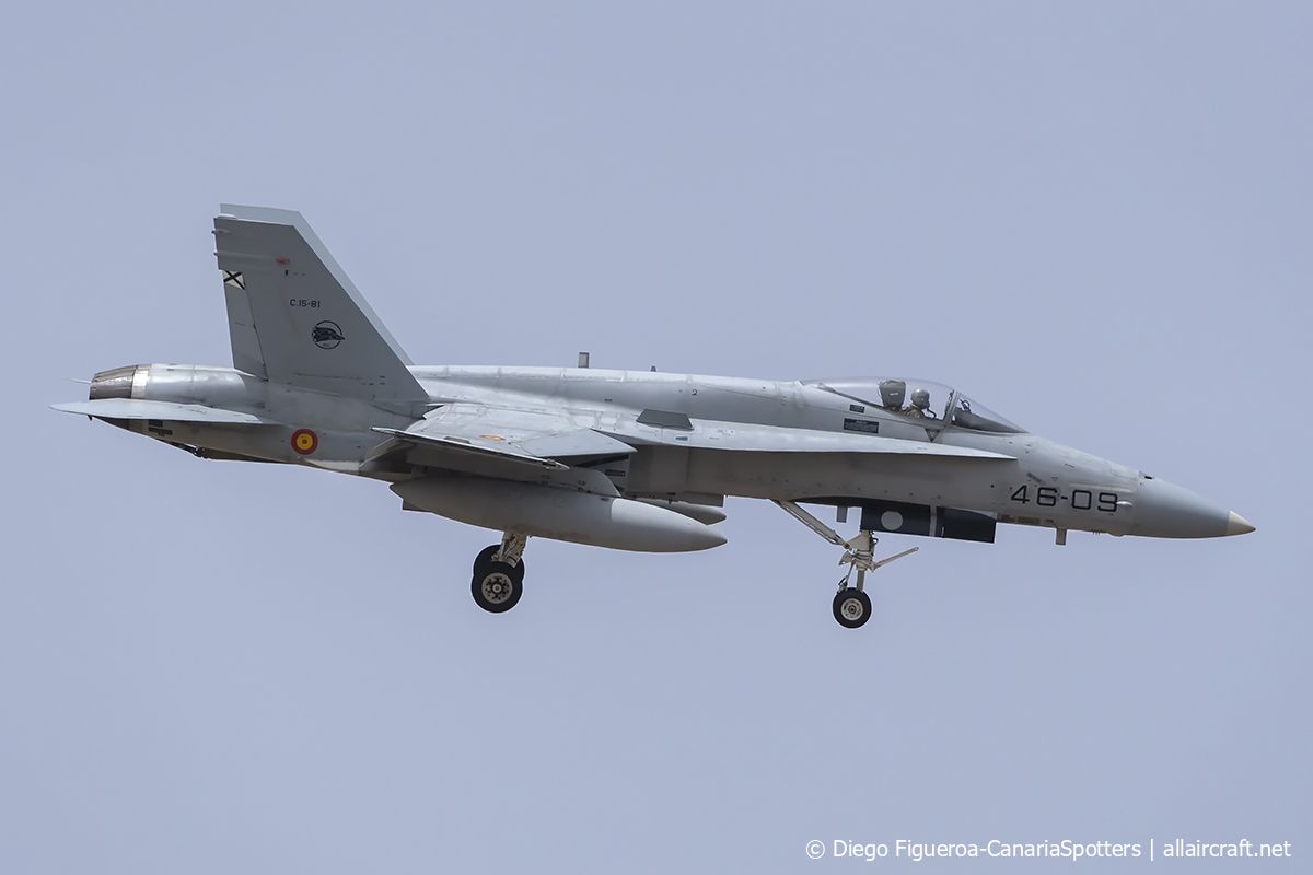 C.15-81 / 46-09 McDonnell Douglas EF-18A Hornet