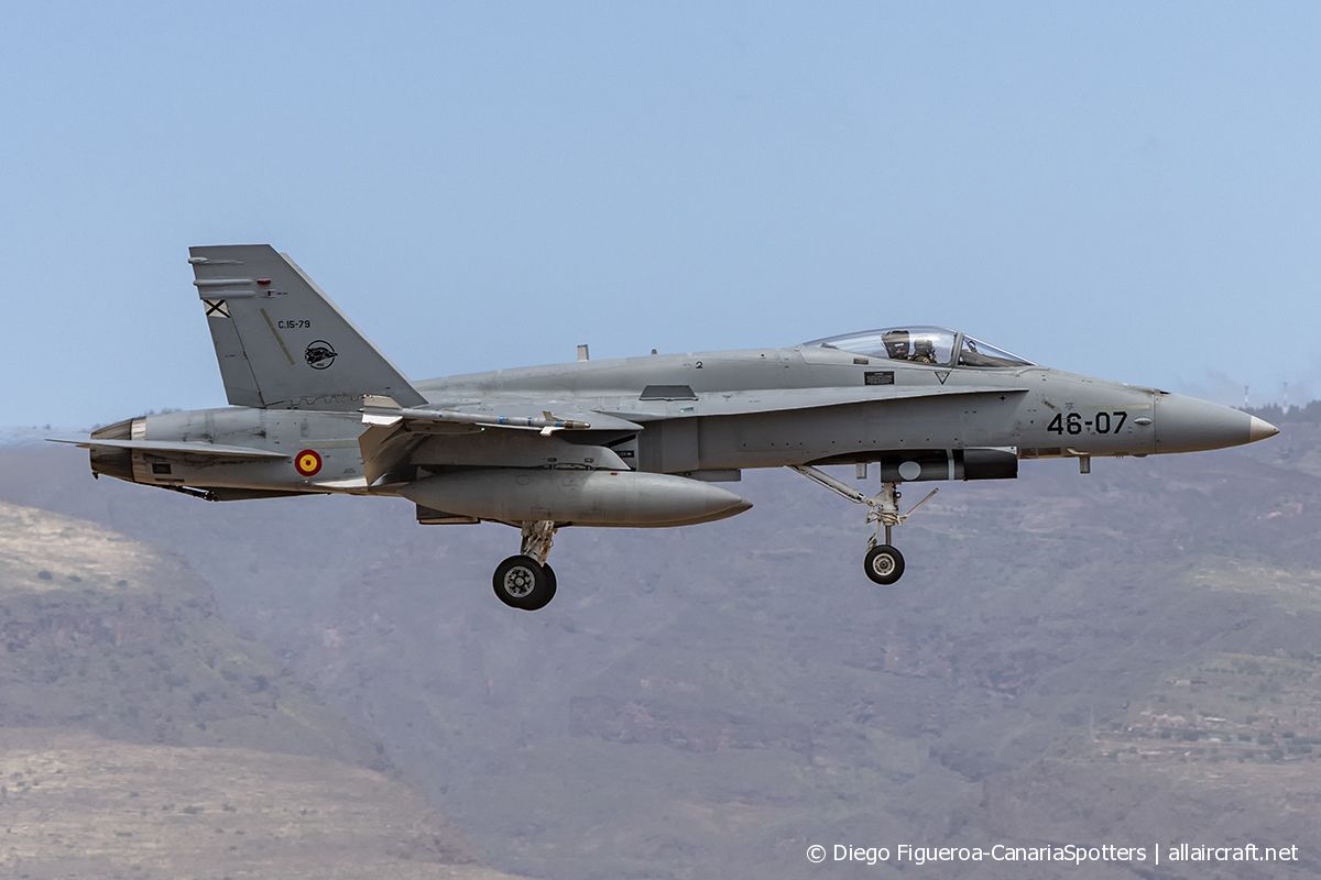 C.15-79 / 46-07 McDonnell Douglas EF-18A Hornet