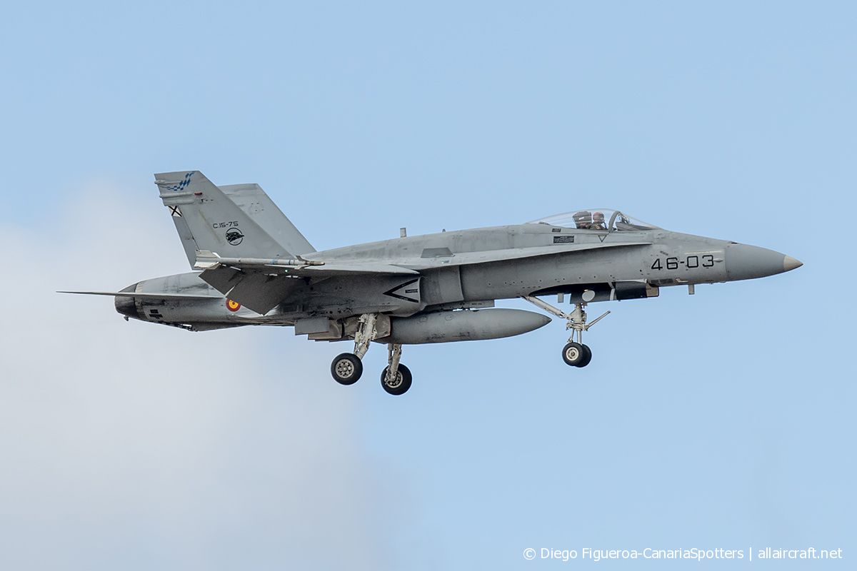 C.15-75 / 46-03 McDonnell Douglas F/A-18A Hornet