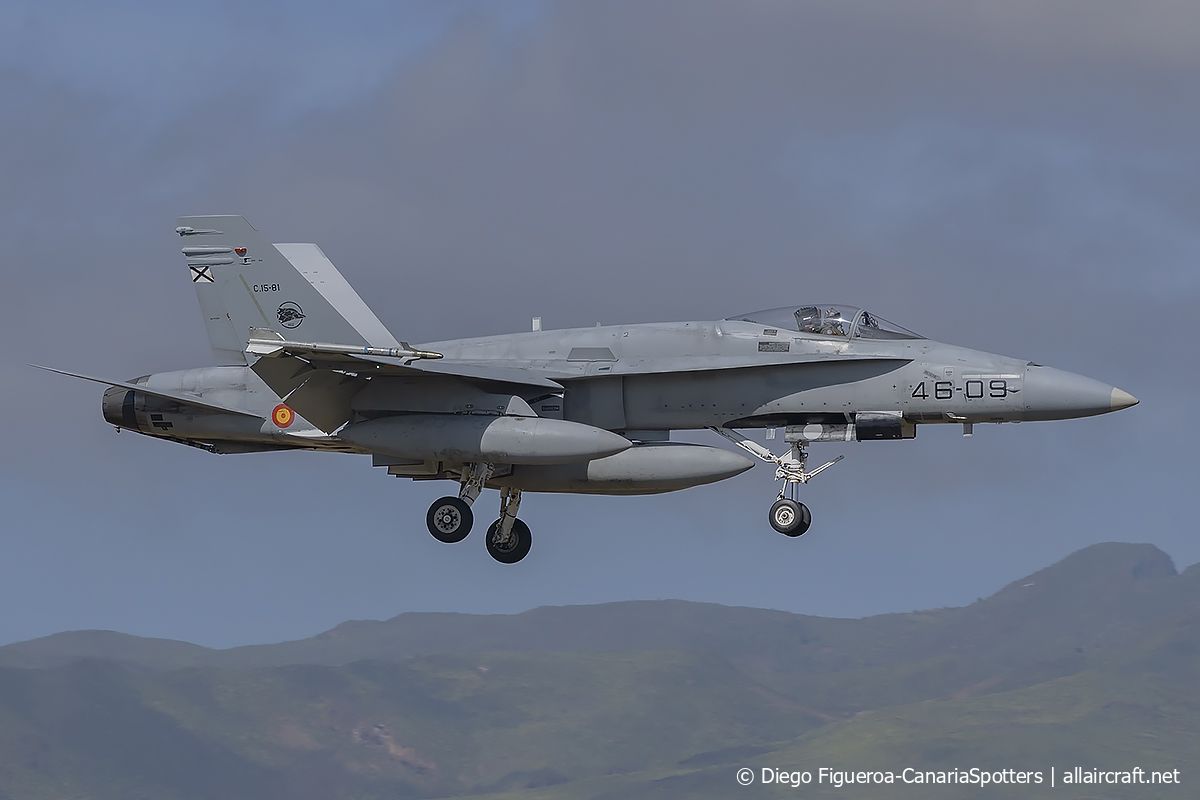 C.15-81 / 46-09 McDonnell Douglas EF-18A Hornet
