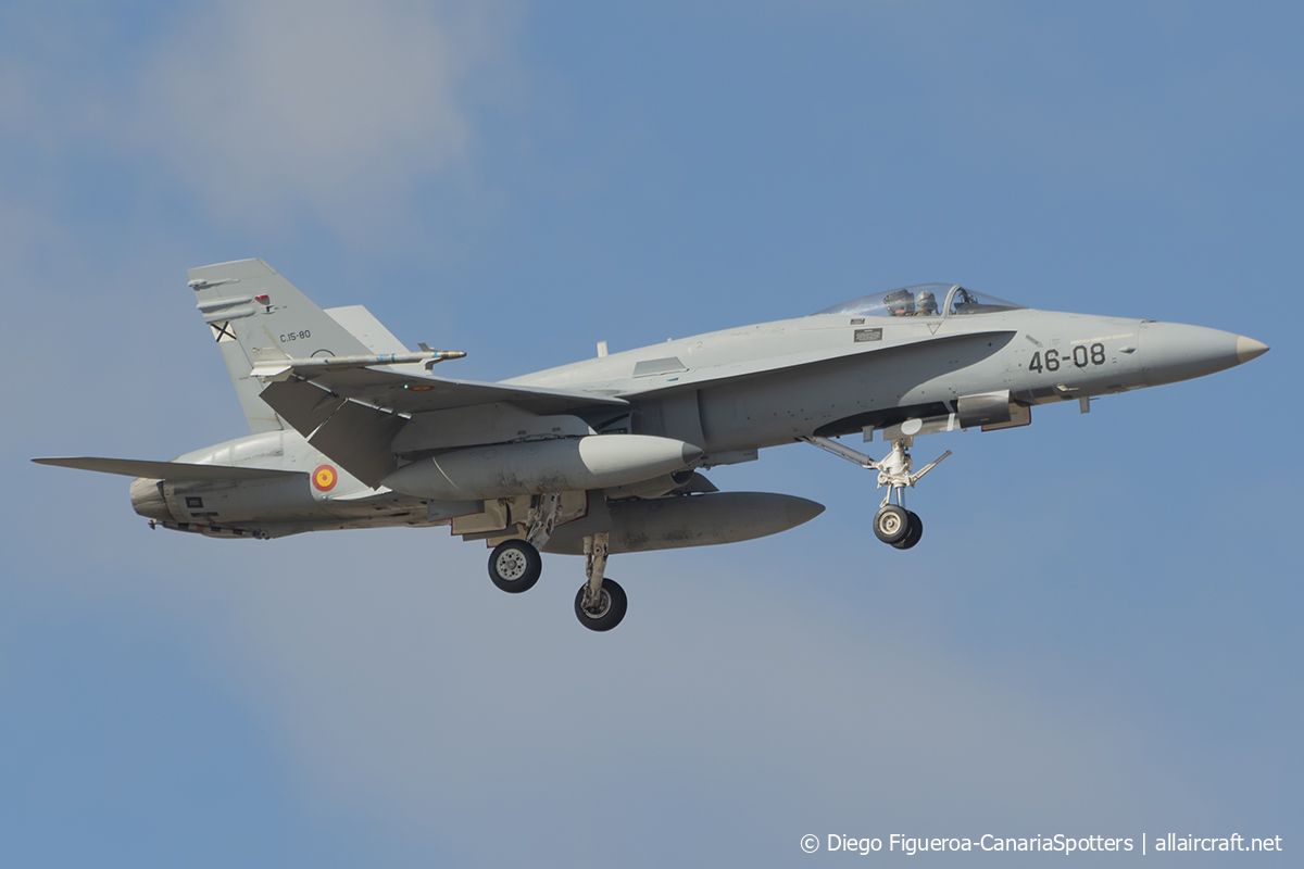 C.15-80 / 46-08 McDonnell Douglas EF-18A Hornet