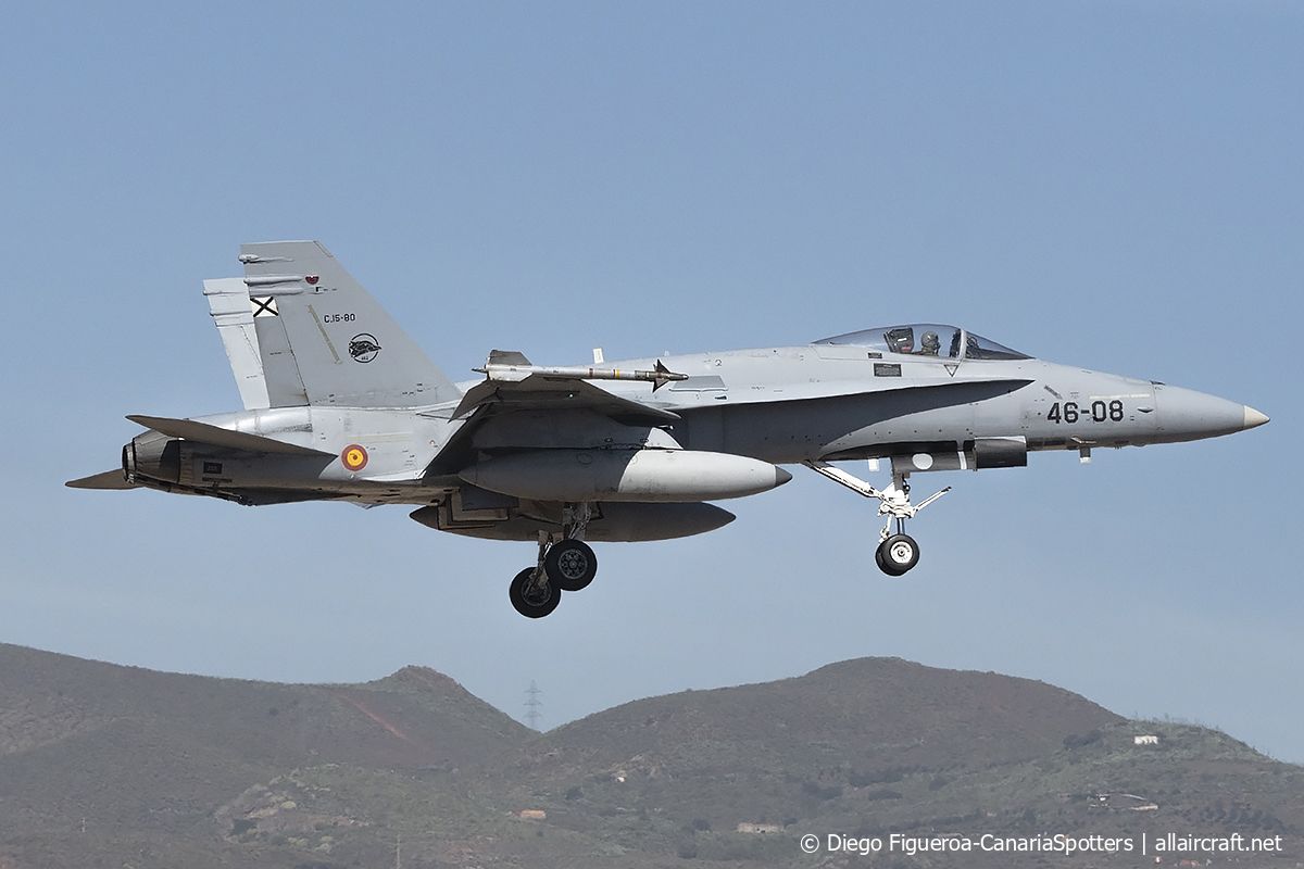 C.15-80 / 46-08 McDonnell Douglas EF-18A Hornet