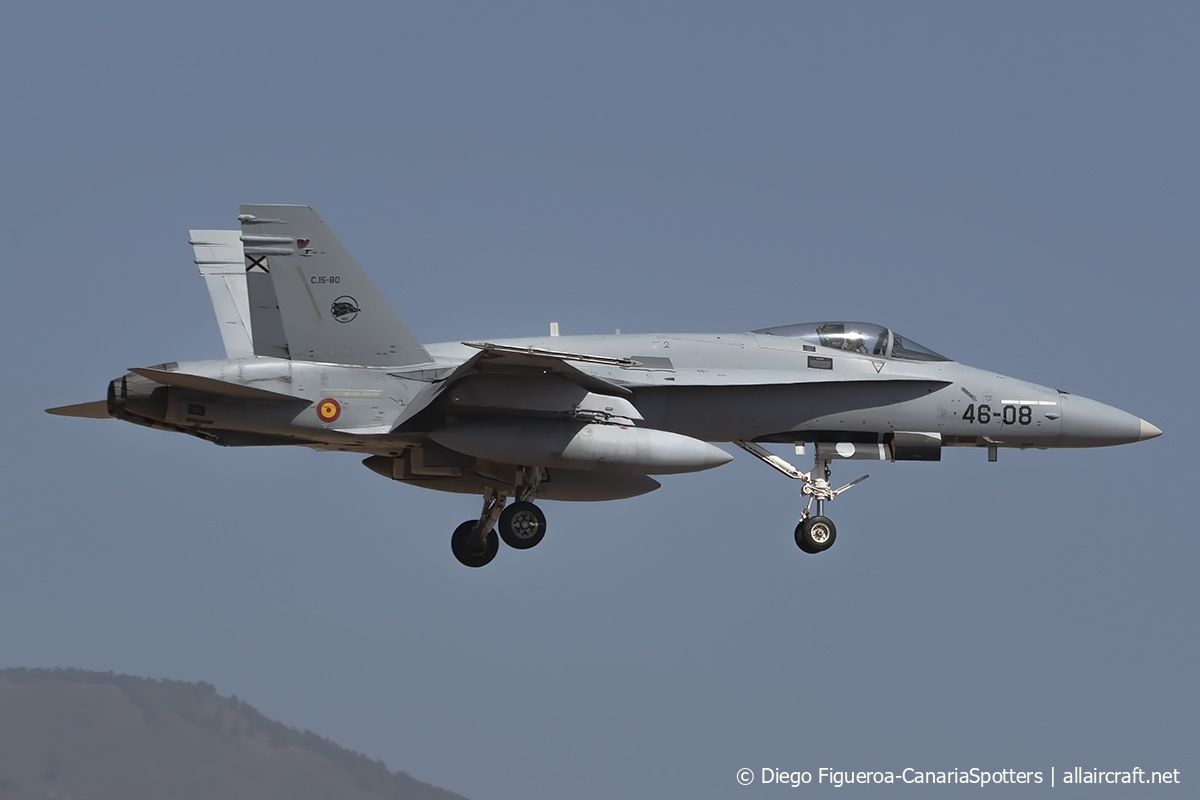 C.15-80 / 46-08 McDonnell Douglas EF-18A Hornet
