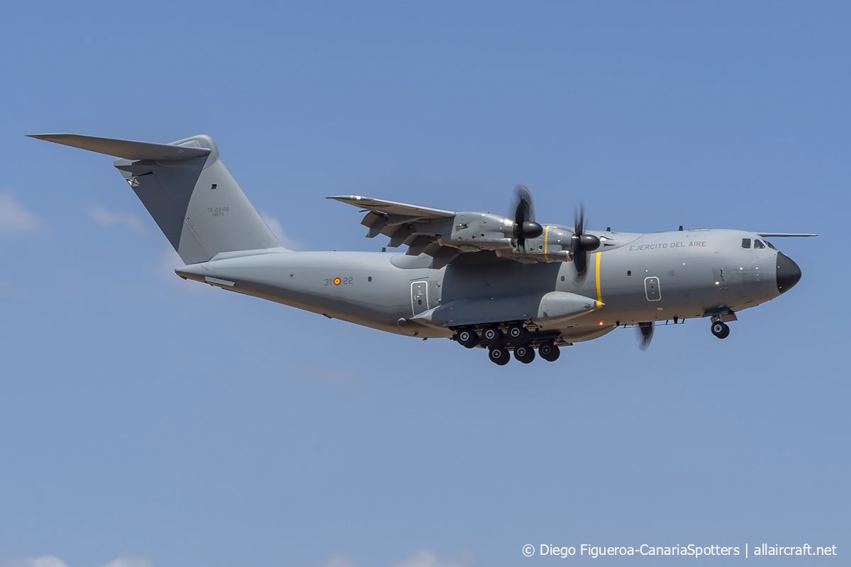 TK.23-02 · Airbus A400M-180 · (LPA / GCLP)