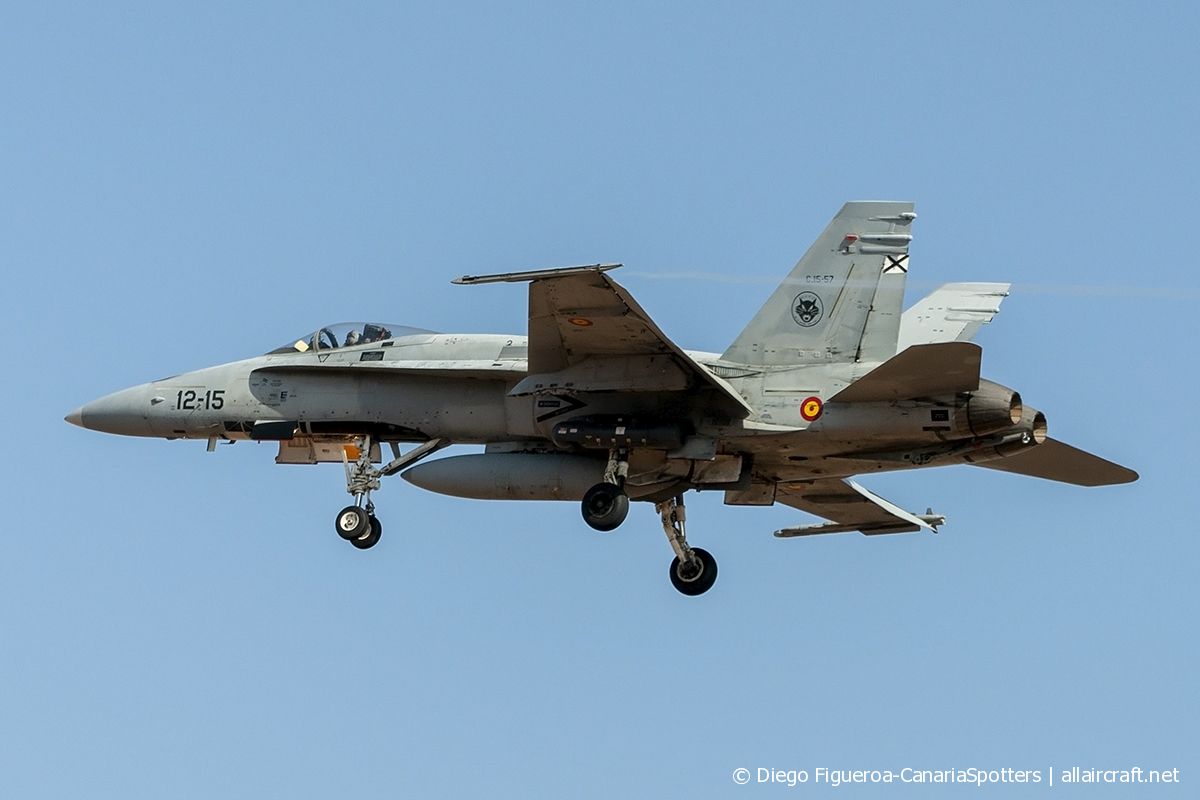 C.15-57 / 12-15 McDonnell Douglas EF-18A Hornet
