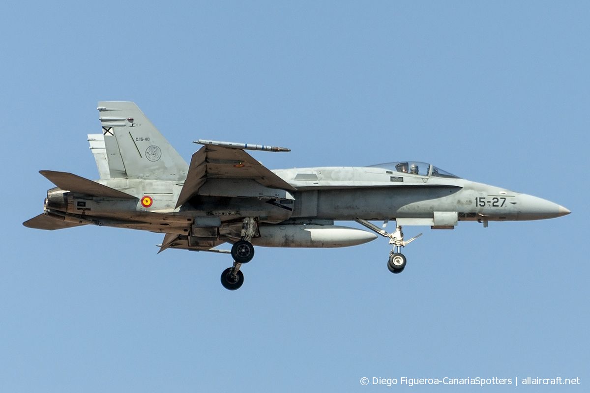 C.15-40 / 15-27 McDonnell Douglas EF-18A Hornet