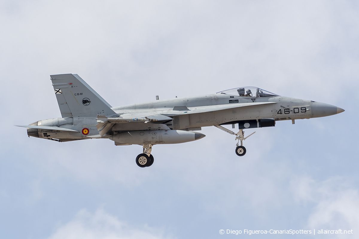 C.15-81 / 46-09 McDonnell Douglas EF-18A Hornet