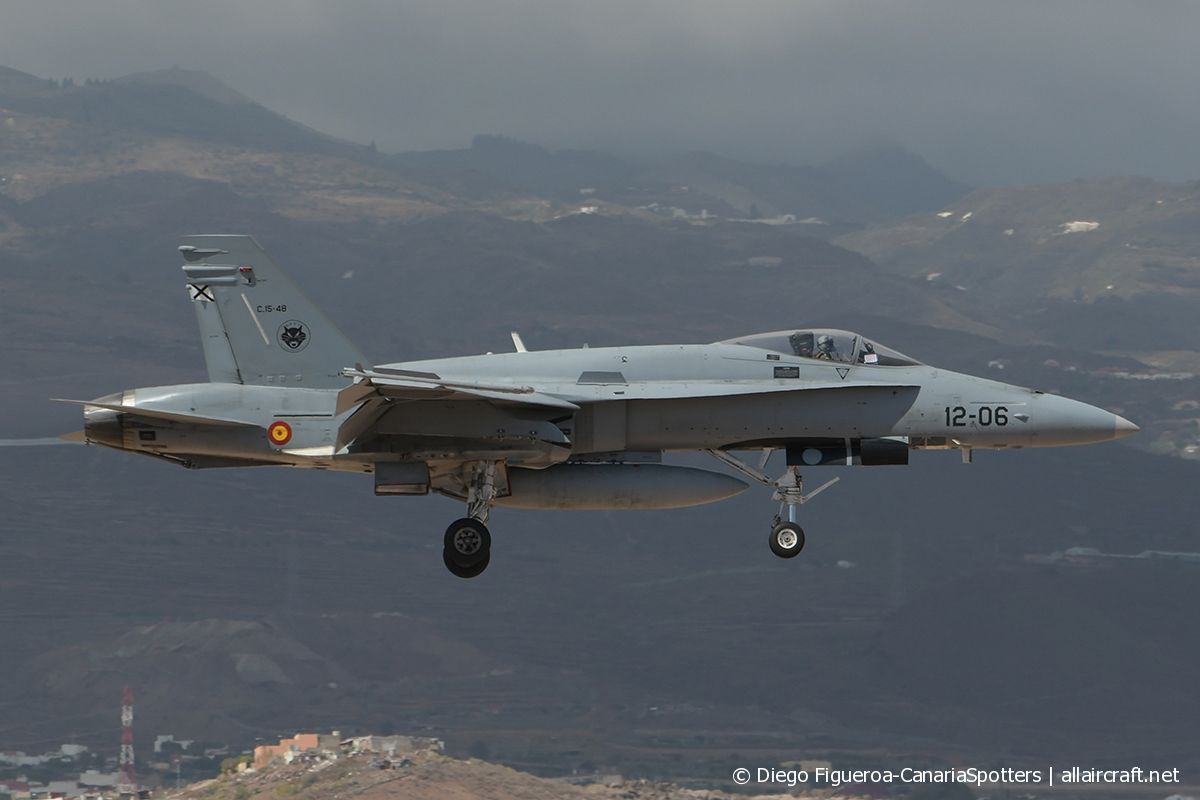 C.15-48 / 12-06 (0762/A562) McDonnell Douglas EF-18A Hornet