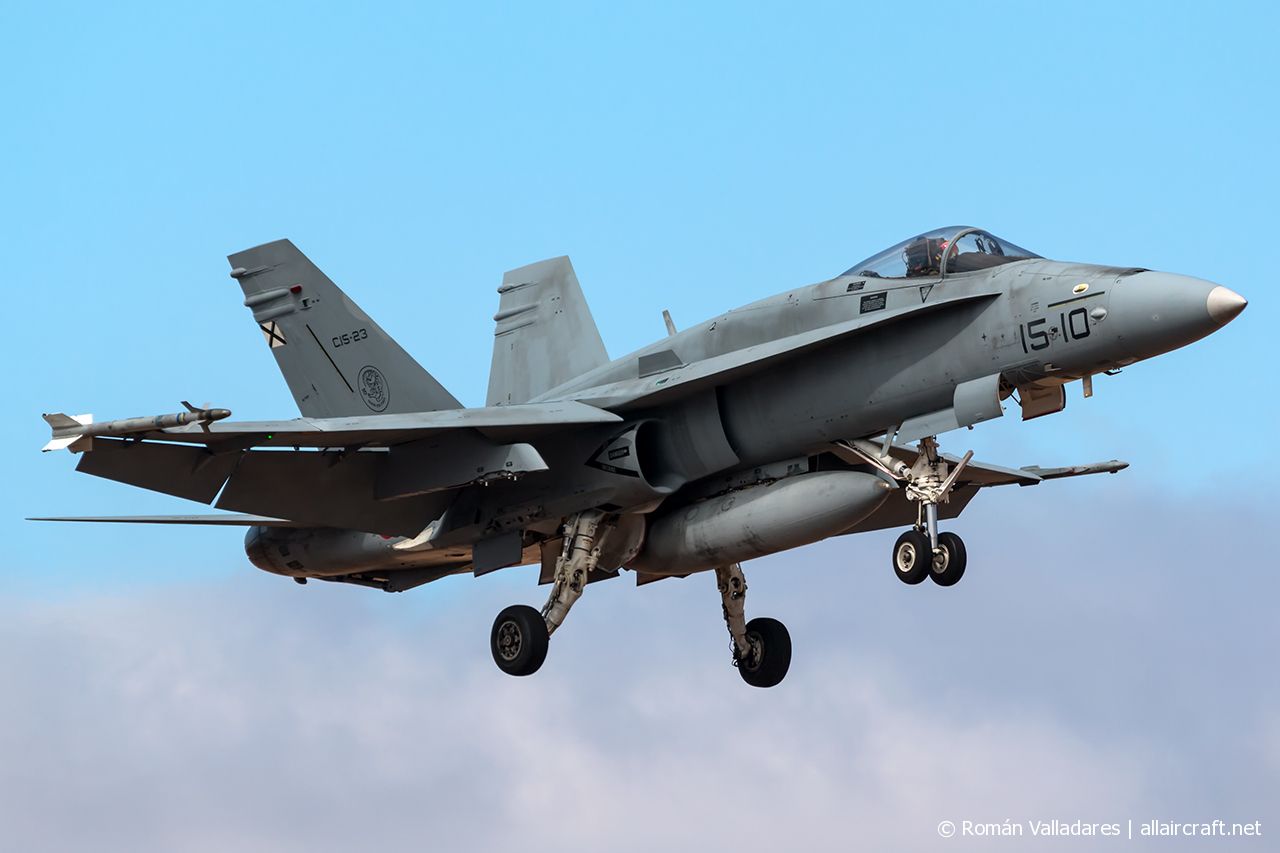 C.15-23 / 15-10 1987 McDonnell Douglas EF-18A+