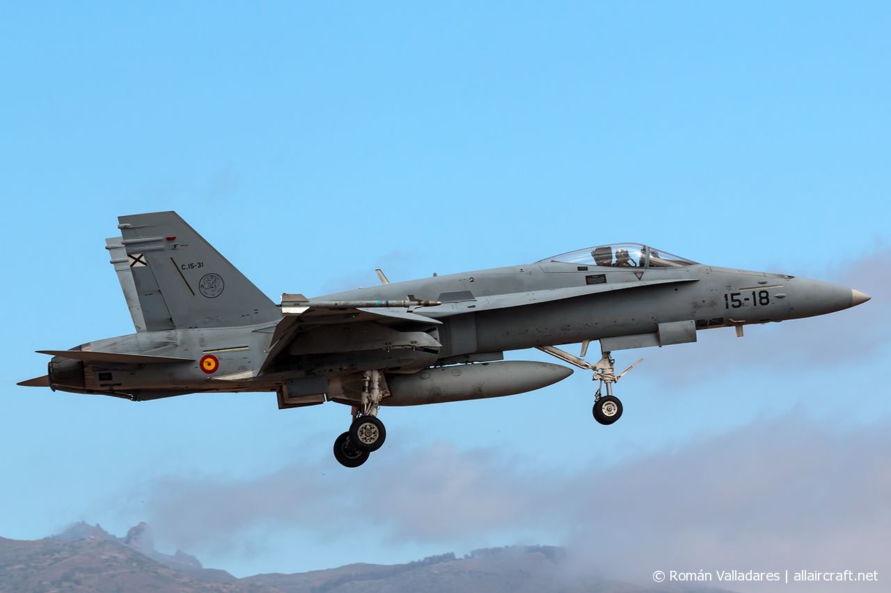 C.15-31 / 15-18 McDonnell Douglas EF-18A+ Hornet
