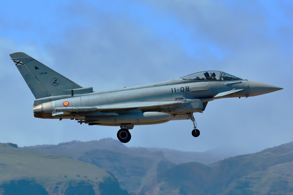 C.16-28 · Eurofighter EF-2000 Typhoon S · (LPA / GCLP)