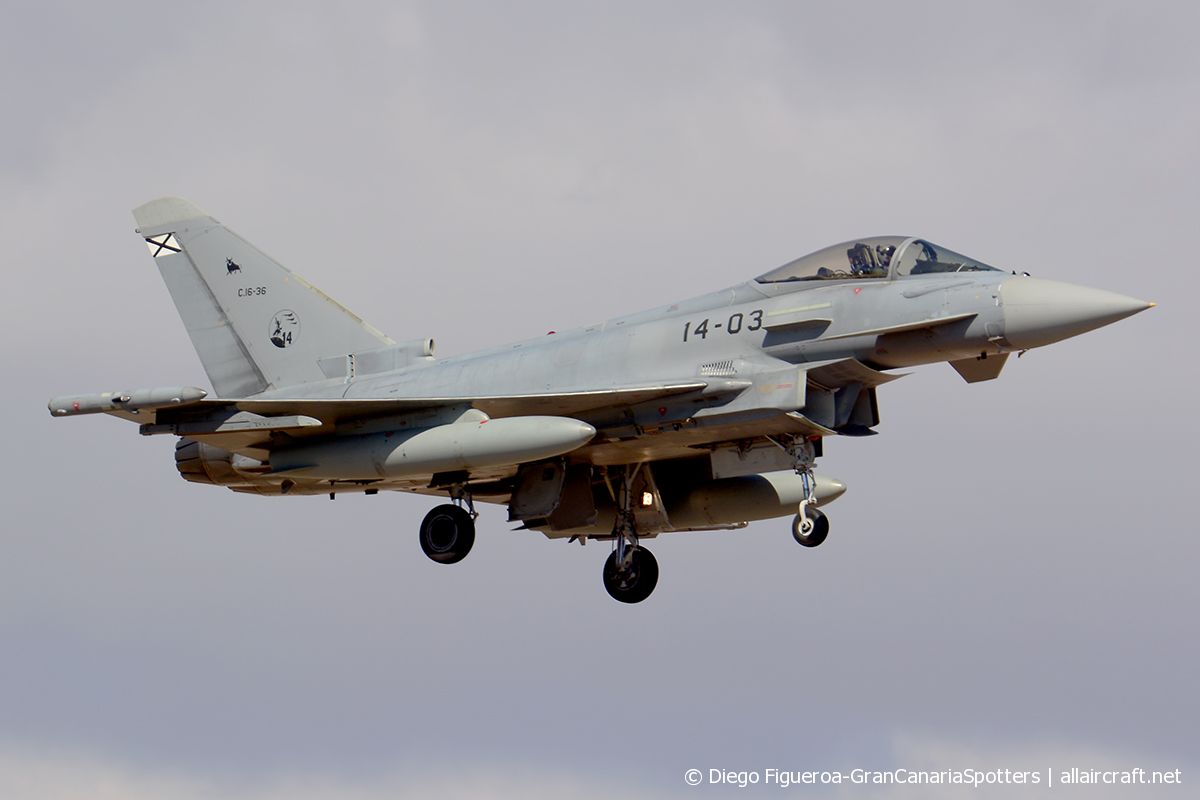 C.16-36 / 14-03 Eurofighter EF-2000 Typhoon S
