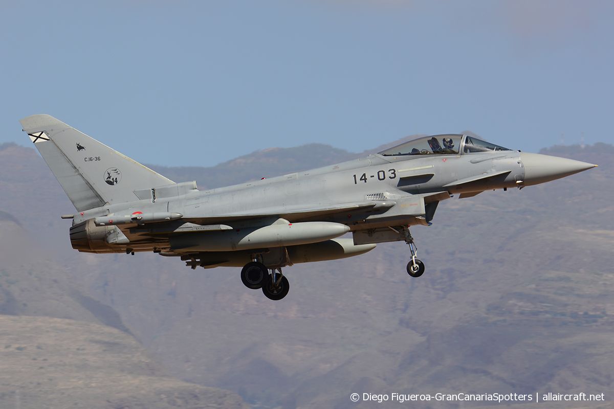 C.16-36 / 14-03 Eurofighter EF-2000 Typhoon S