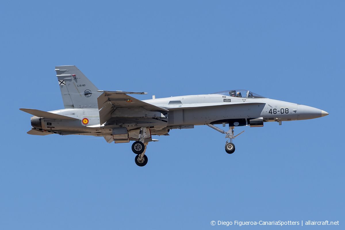 C.15-80 · McDonnell Douglas EF-18A Hornet · (LPA / GCLP)