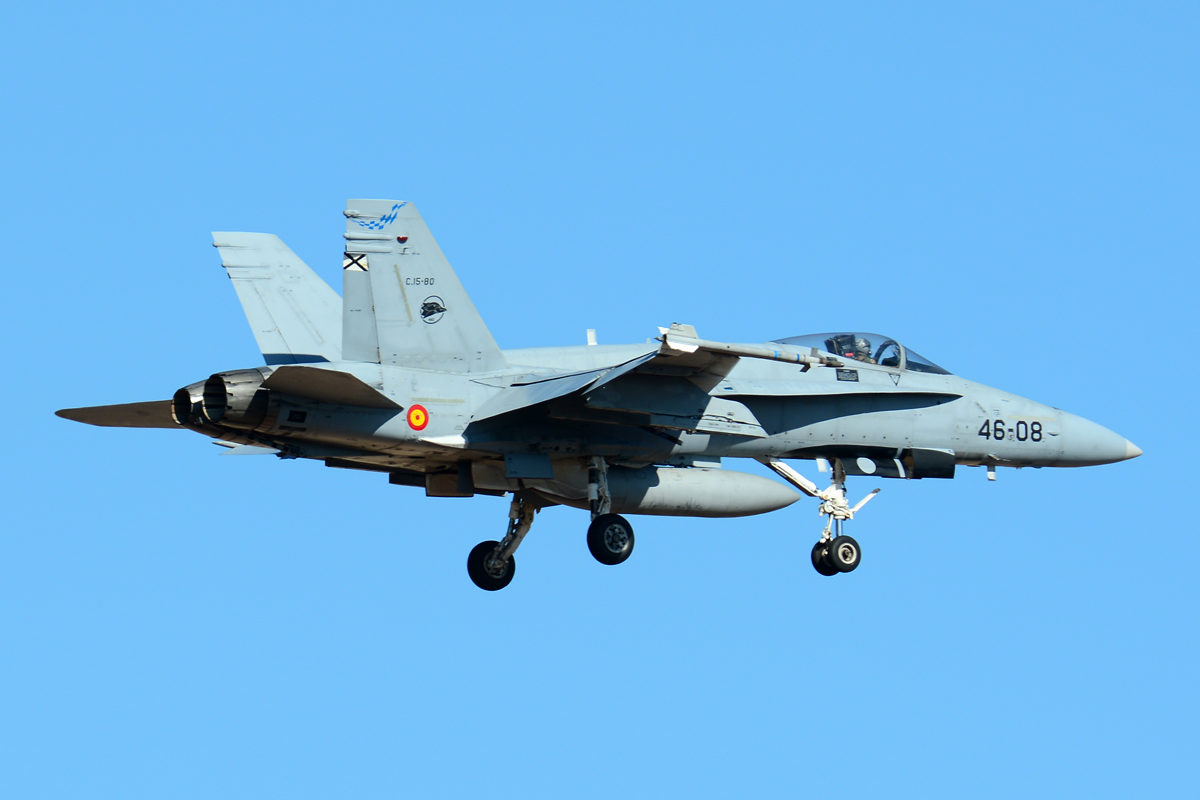 C.15-80 / 46-08 McDonnell Douglas EF-18A Hornet