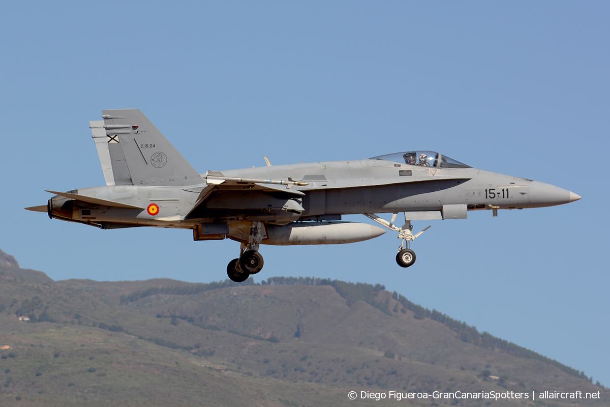 C.15-24 / 15-11 McDonnell Douglas EF-18A+ Hornet