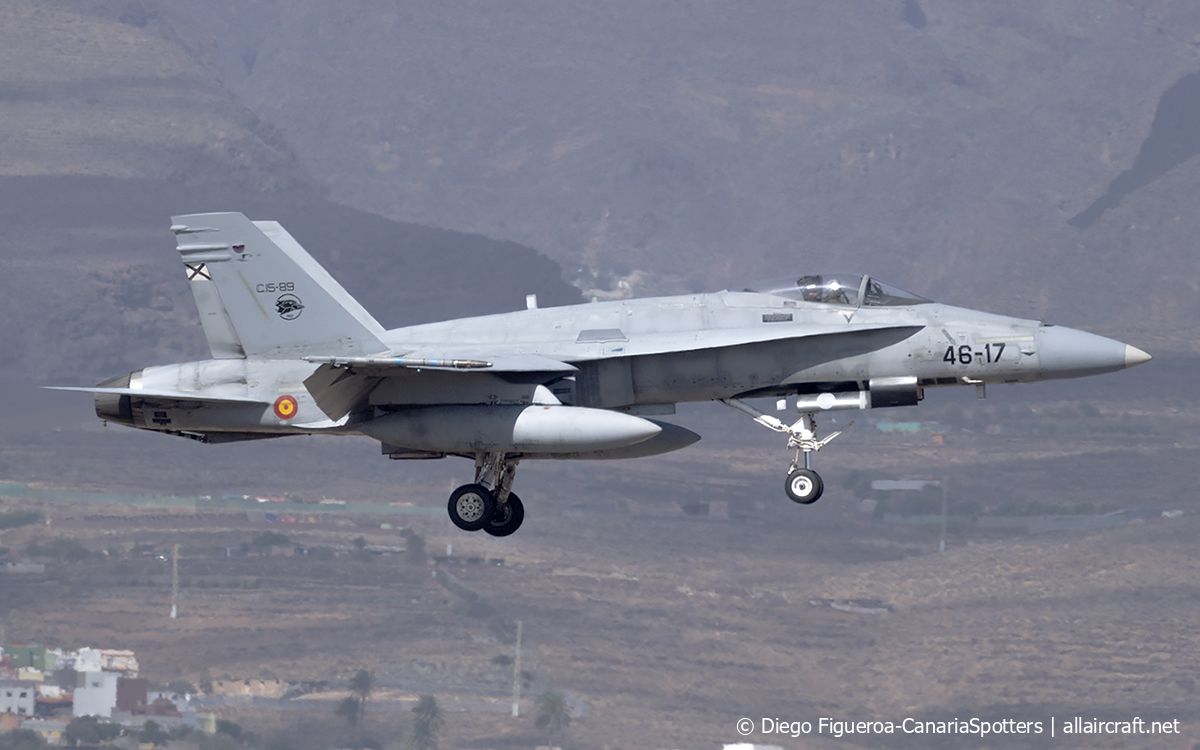 C.15-89 / 46-17 McDonnell Douglas EF-18A Hornet