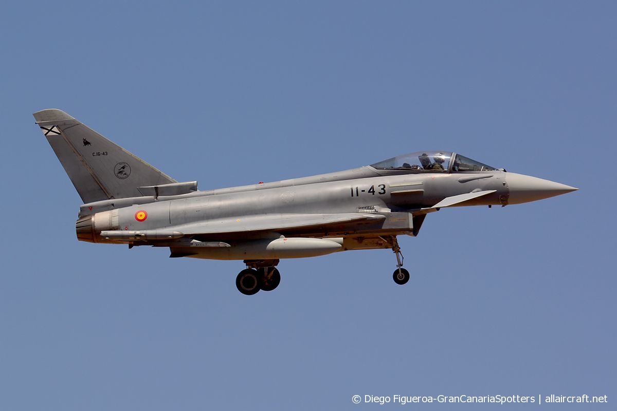 C.16-43 (SS024) Eurofighter EF-2000 Typhoon S