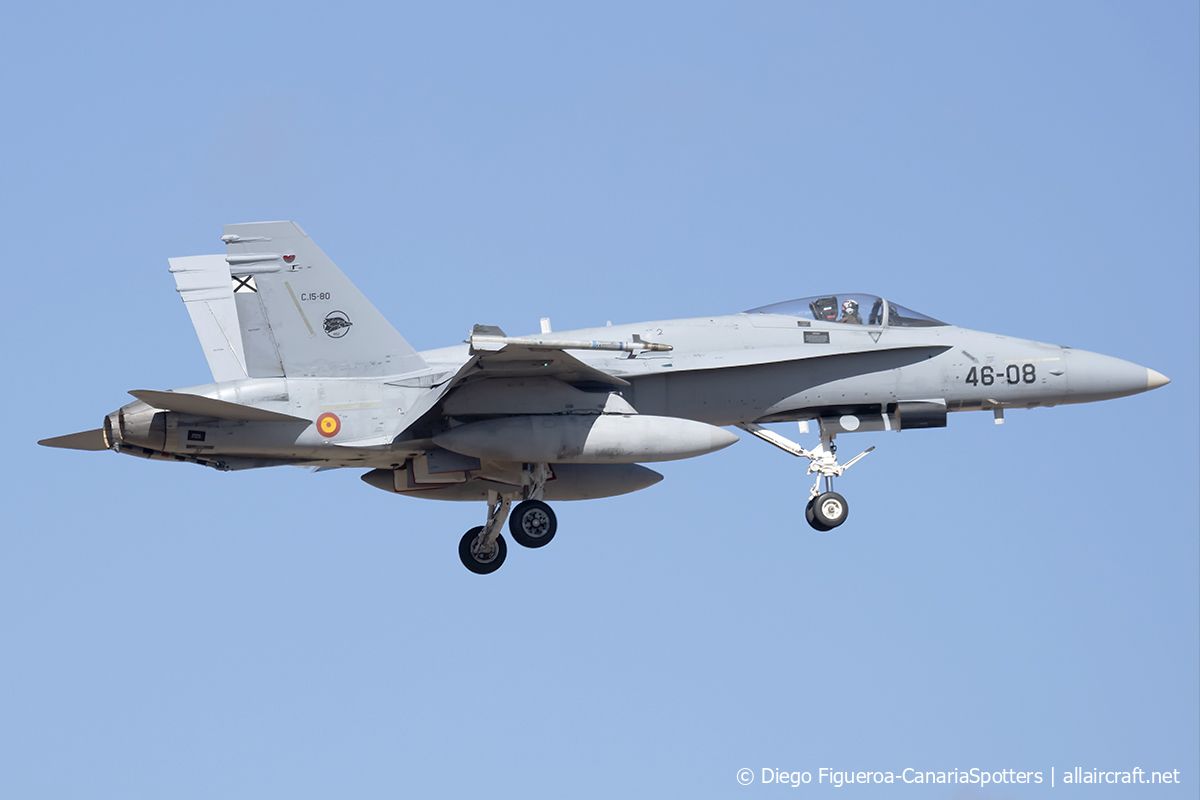 C.15-80 / 46-08 McDonnell Douglas EF-18A Hornet
