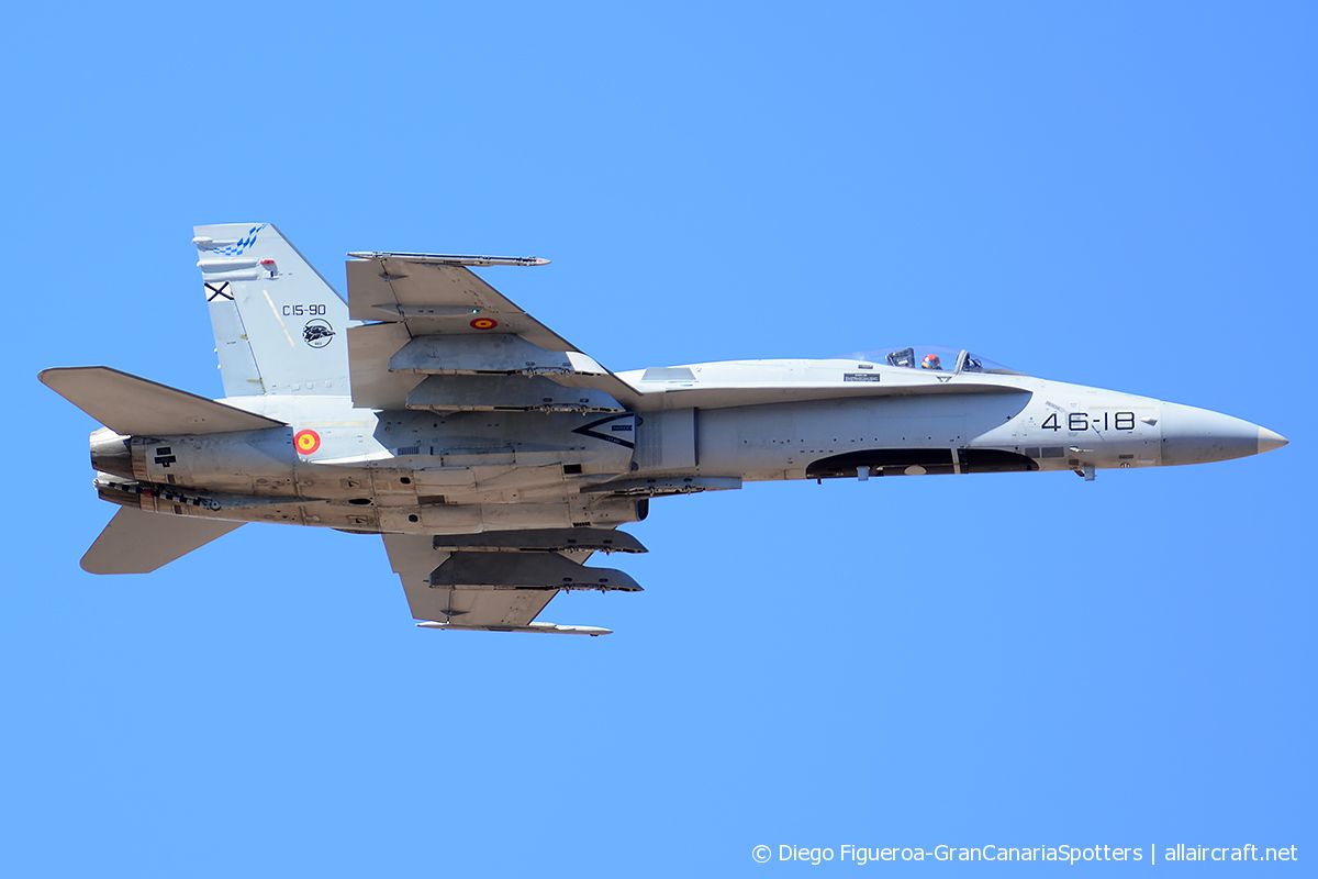 C.15-90 / 46-18 · McDonnell Douglas F/A-18A Hornet · (LPA / GCLP)