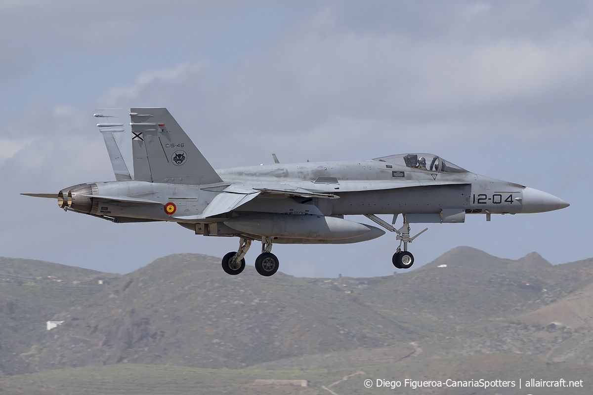 C.15-46 / 12-04 McDonnell Douglas EF-18M Hornet