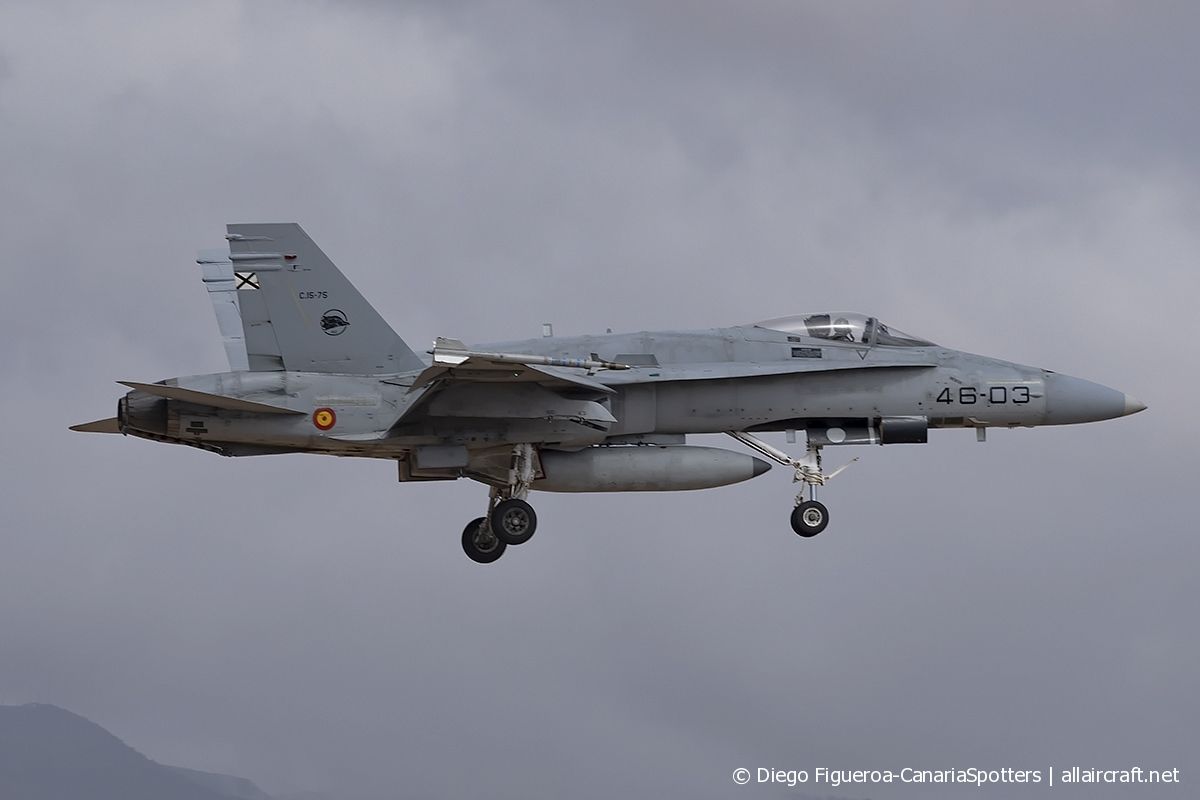 C.15-75 / 43-03 McDonnell Douglas F/A-18A Hornet