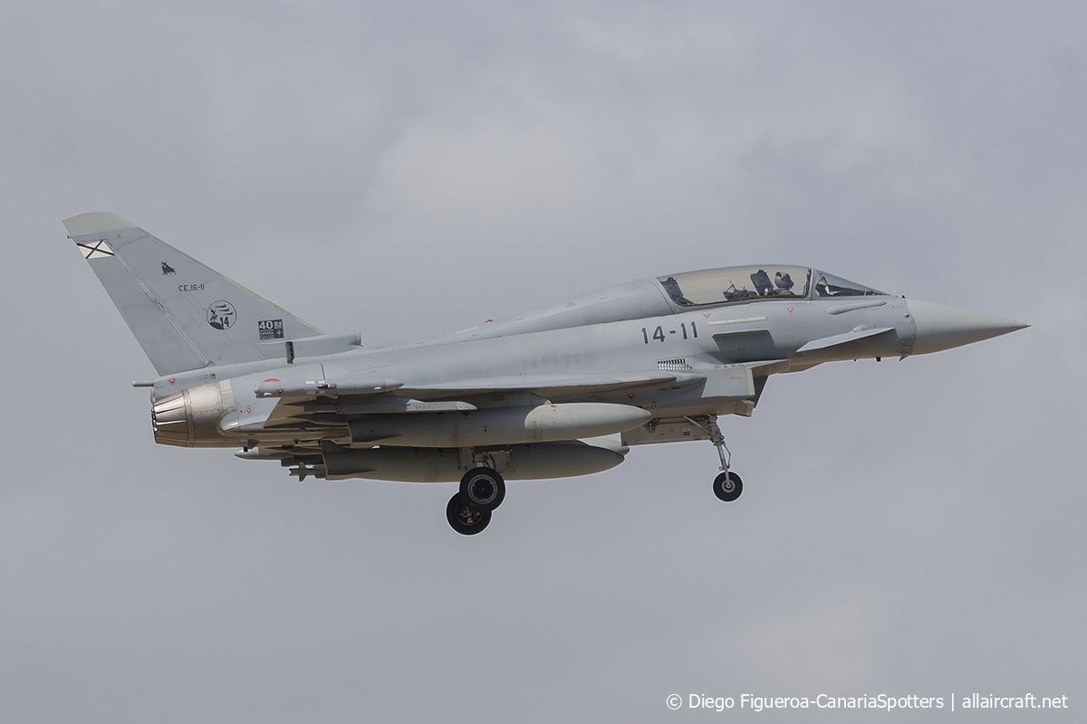 CE.16-11 / 14-11 Eurofighter EF-2000 Typhoon T