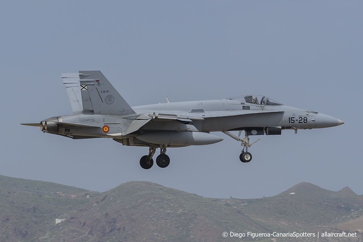 C.15-41 / 15-28 McDonnell Douglas EF-18A Hornet