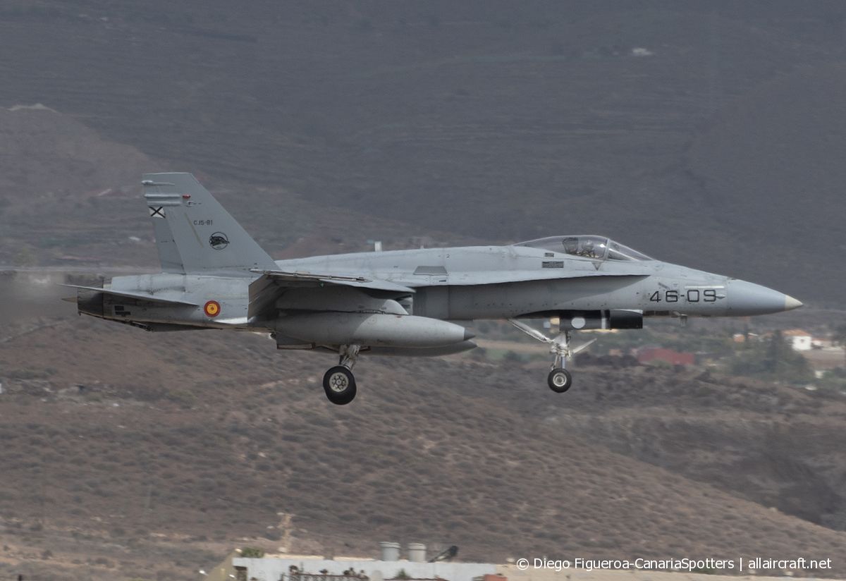 C.15-81 / 46-09 McDonnell Douglas EF-18A Hornet