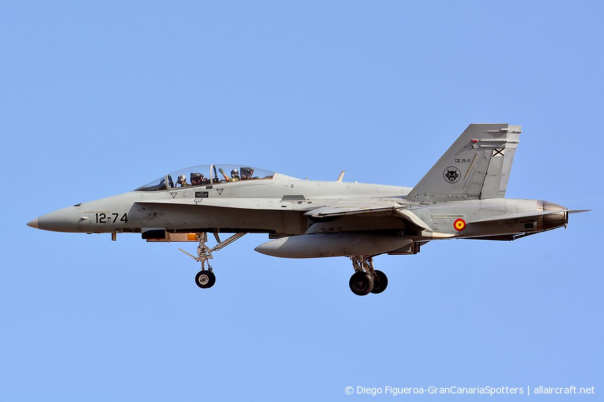 CE.15-11 (0541/B091) McDonnell Douglas EF-18B Hornet