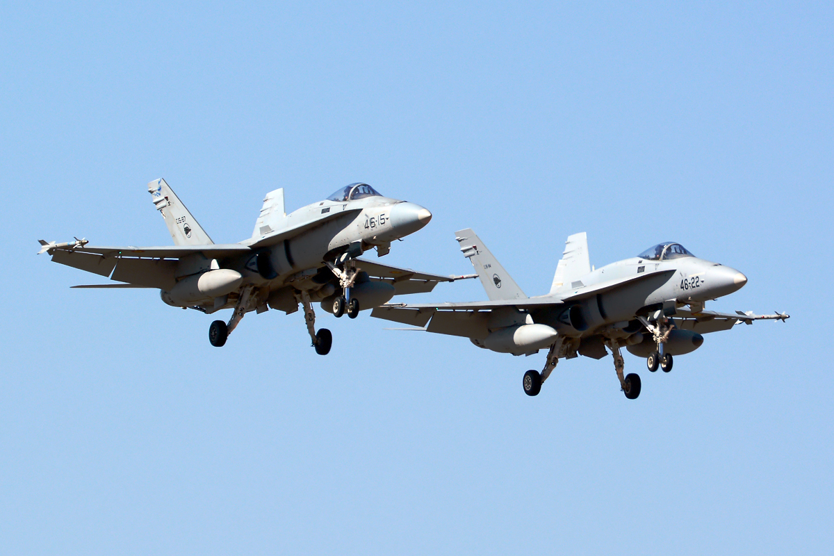 C.15-87 / 46-15 McDonnell Douglas EF-18A Hornet